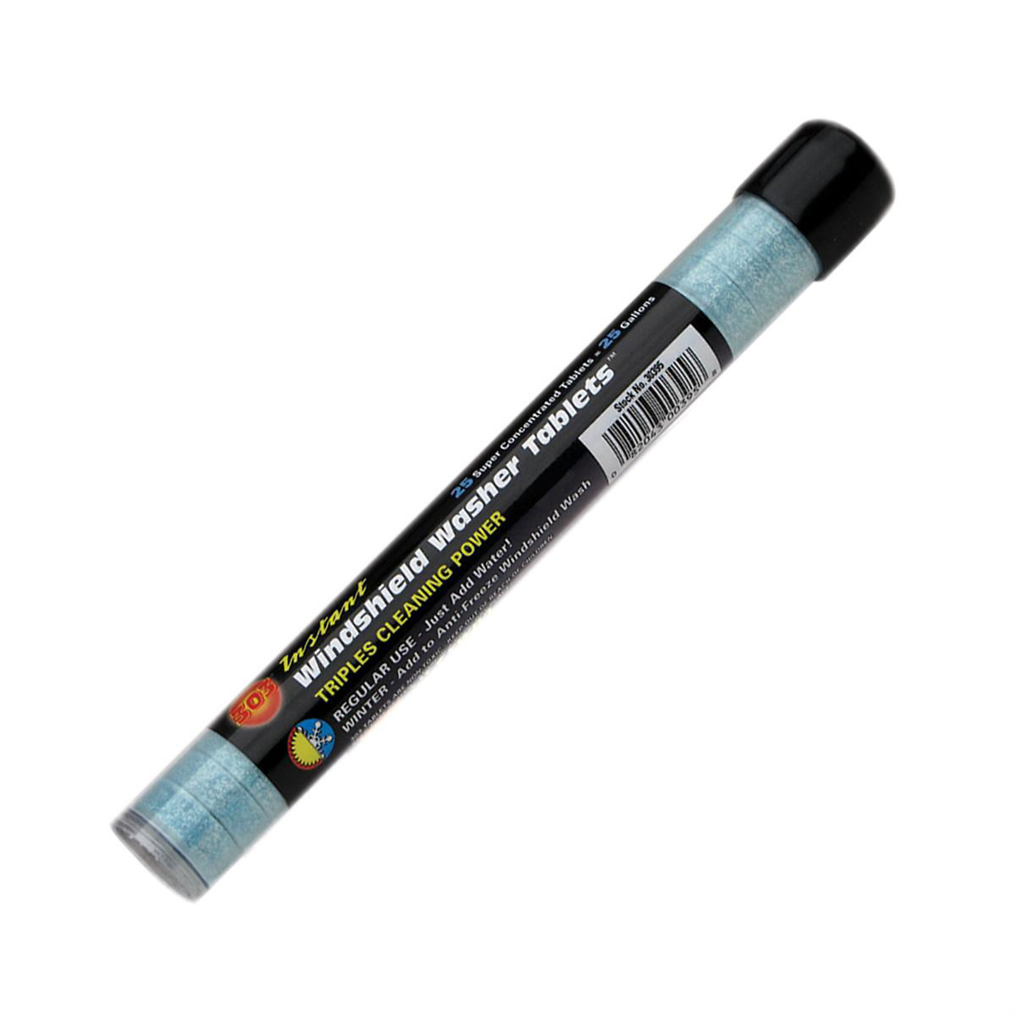 303 Products Windshield Washer Tablets — 25 Tablets, Super-Concentrated, Non-Toxic, Biodegradable, Model# TOT230395-1